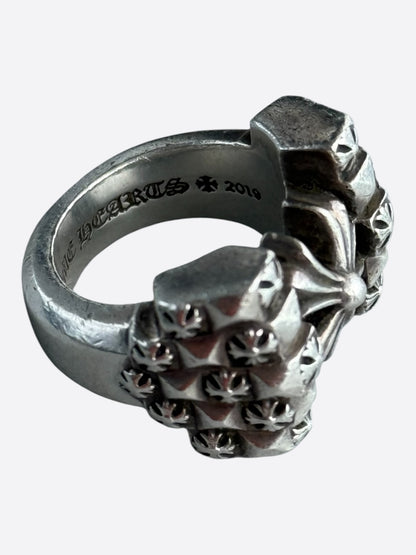 Chrome Hearts Silver Deco Plus Ring