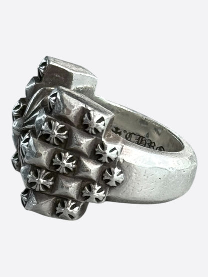 Chrome Hearts Silver Deco Plus Ring