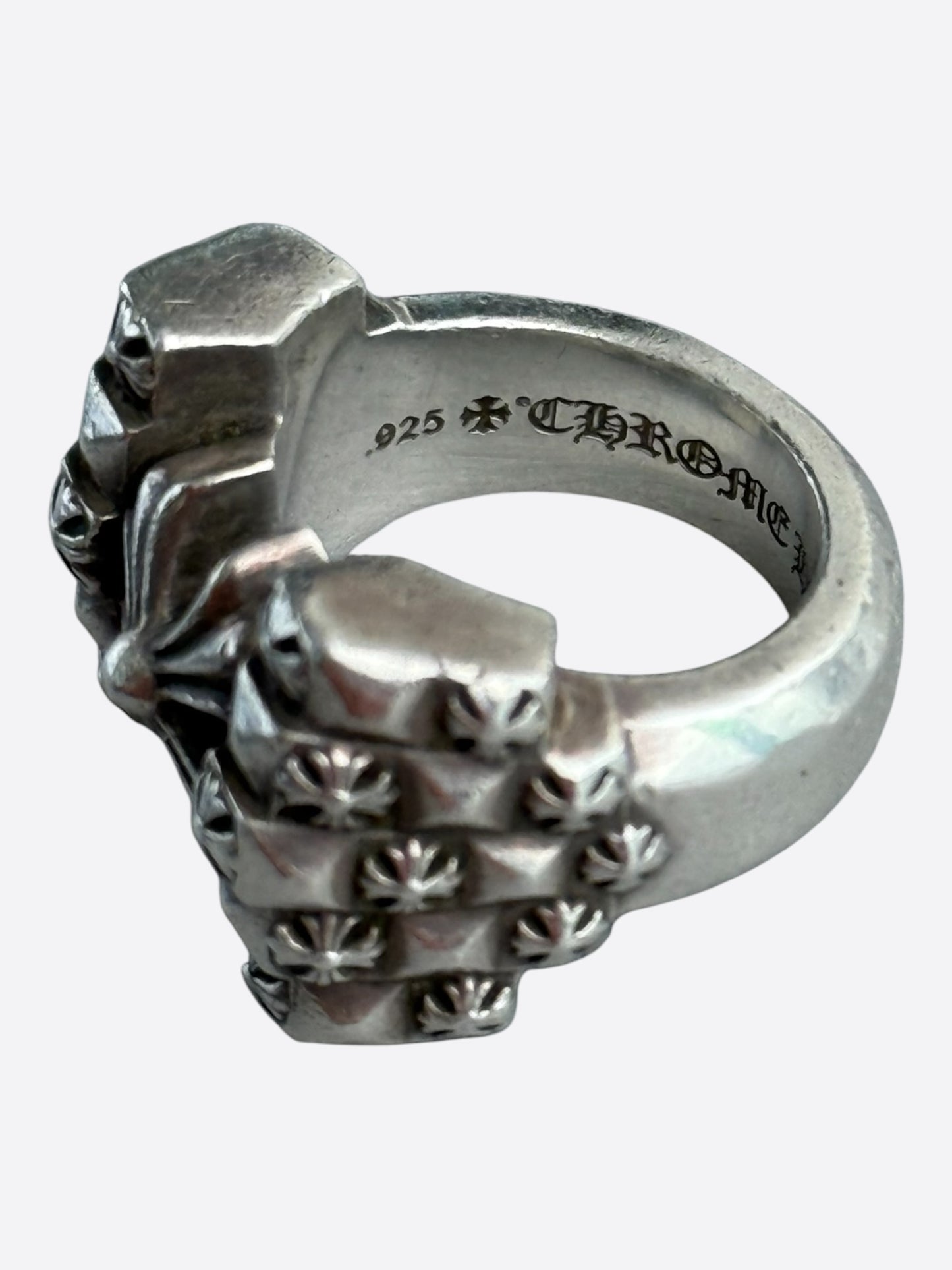 Chrome Hearts Silver Deco Plus Ring