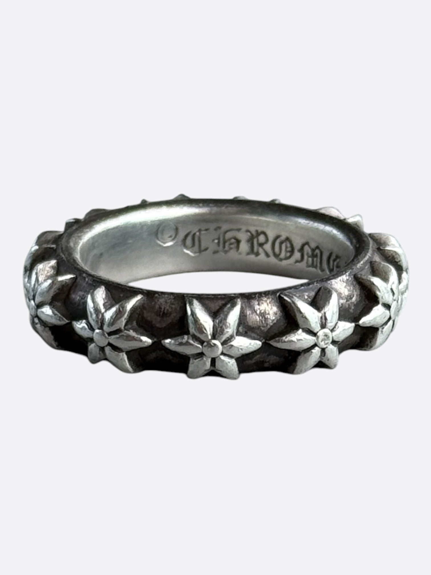Chrome Hearts Silver Star Band Ring – Savonches