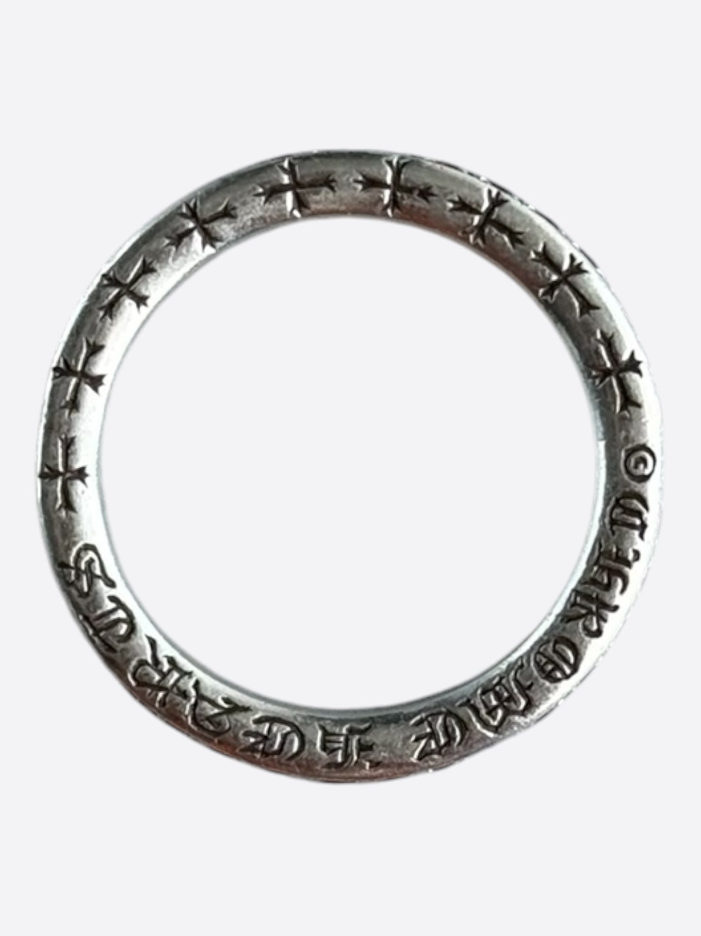 Chrome Hearts Silver & Ruby True F*cking Love Ring