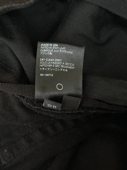 Amiri Black Suede Patch MX1 Jeans