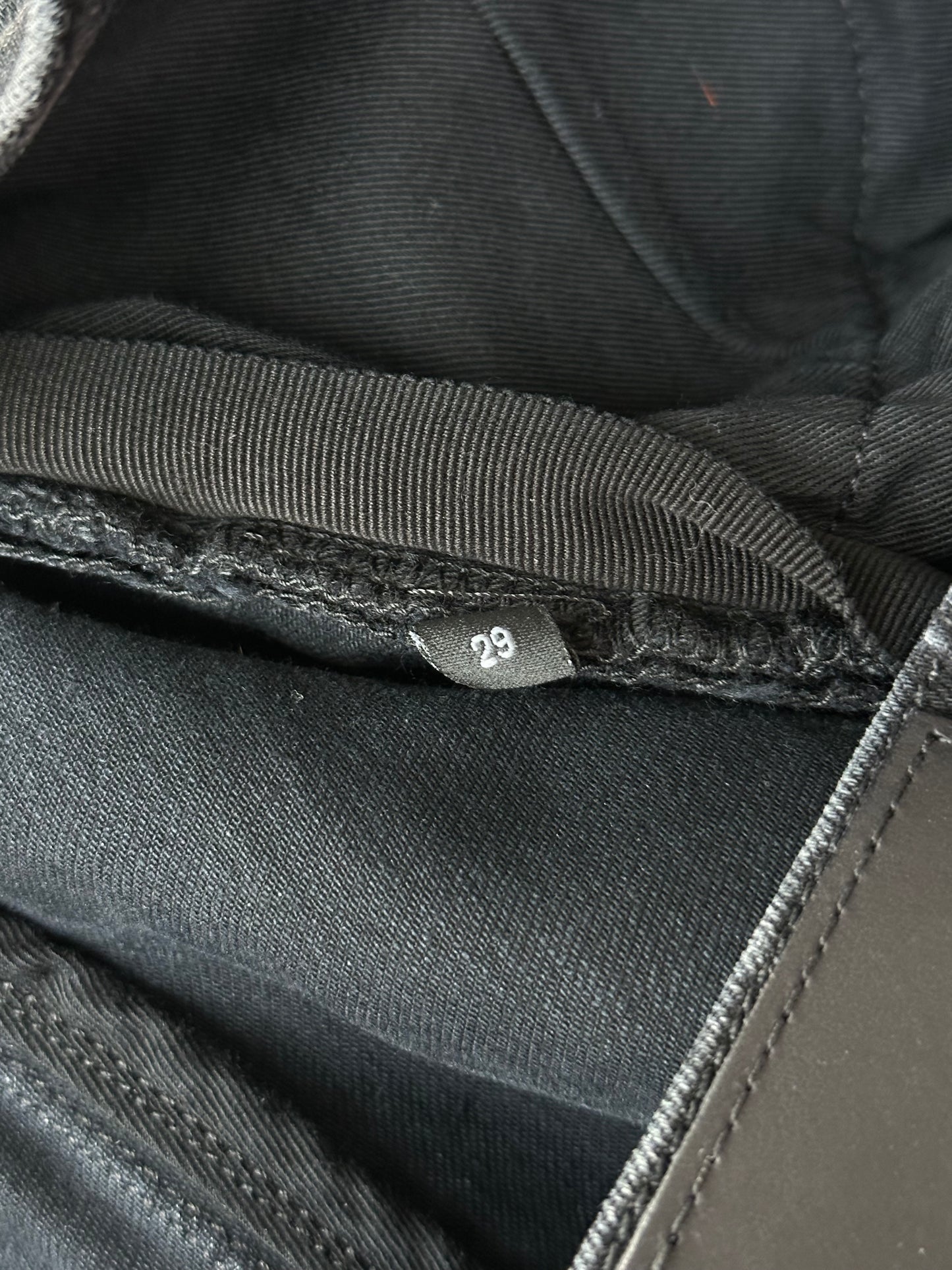 Amiri Aged Black Patch MX1 Jeans