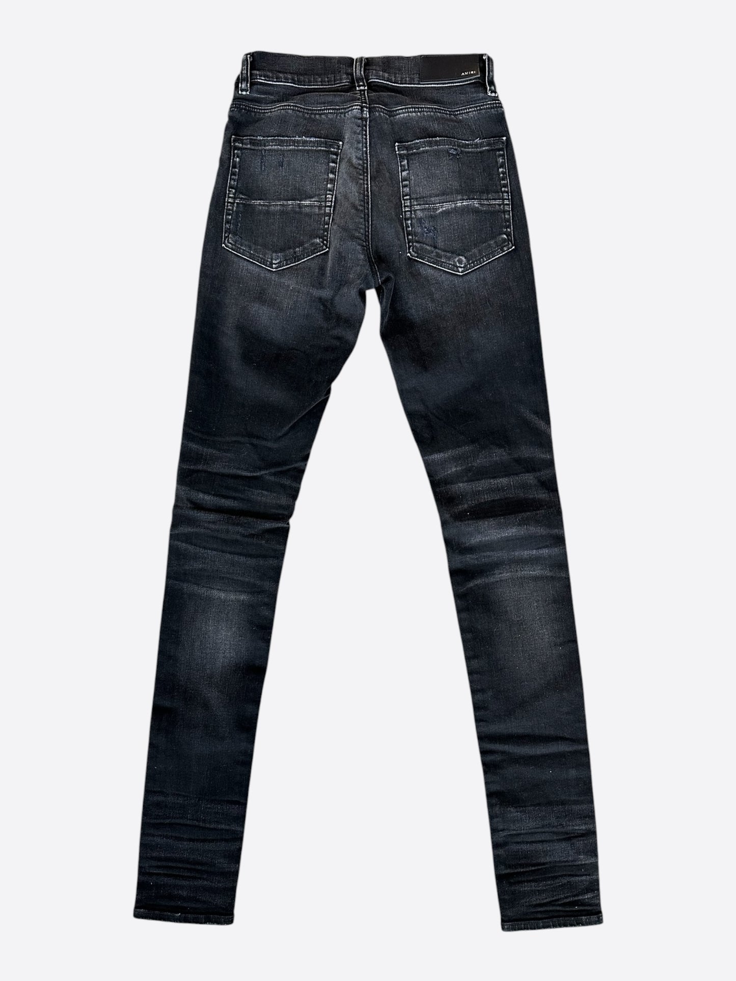 Amiri Aged Black Patch MX1 Jeans