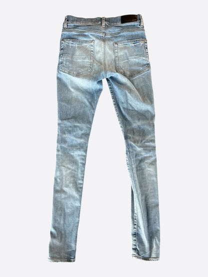 Amiri Clay Indigo Plaid Patch MX1 Jeans