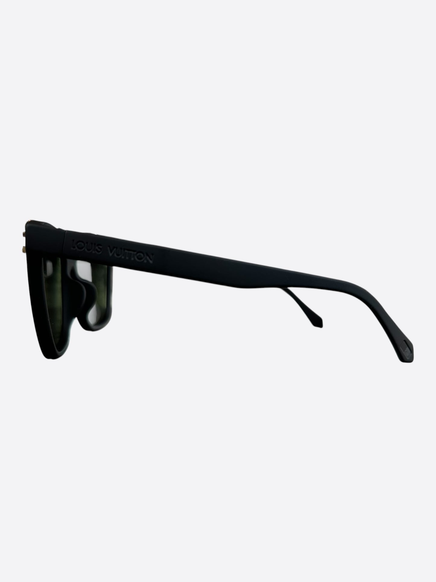 Louis Vuitton Black Monogram Waimea Sunglasses