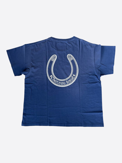 Gallery Dept Blue & White Chateau Ranch Logo T-Shirt