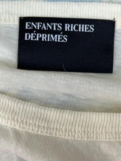 Enfants Riches Deprimes White Show Me Kansas Distressed T-Shirt