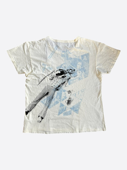 Enfants Riches Deprimes White Show Me Kansas Distressed T-Shirt