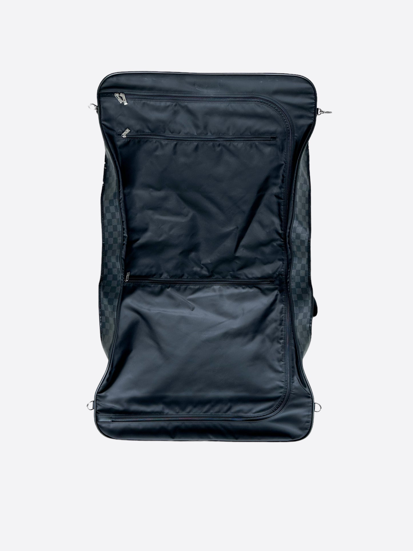 Garment Bag 3 Hangers Damier Graphite – Keeks Designer Handbags