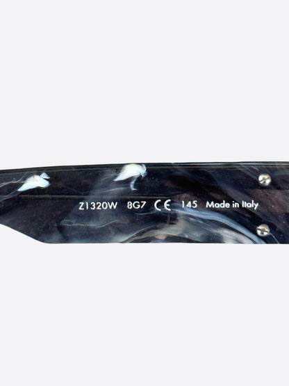 Louis Vuitton Grey & Blue Marble Dayton Sunglasses