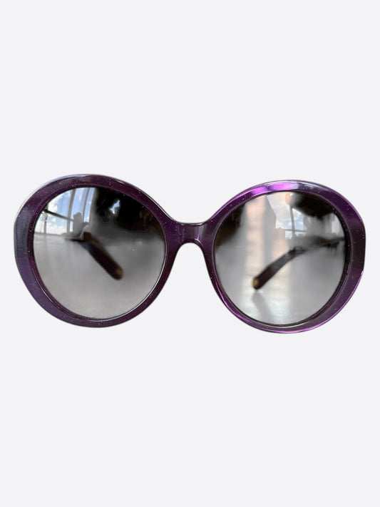 Louis Vuitton Purple Petit Soupcon Sunglasses