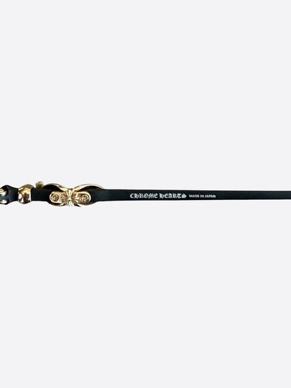 Chrome Hearts Black & Gold Lordie Sunglasses