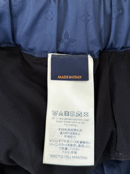Louis Vuitton Navy Monogram Swim Shorts