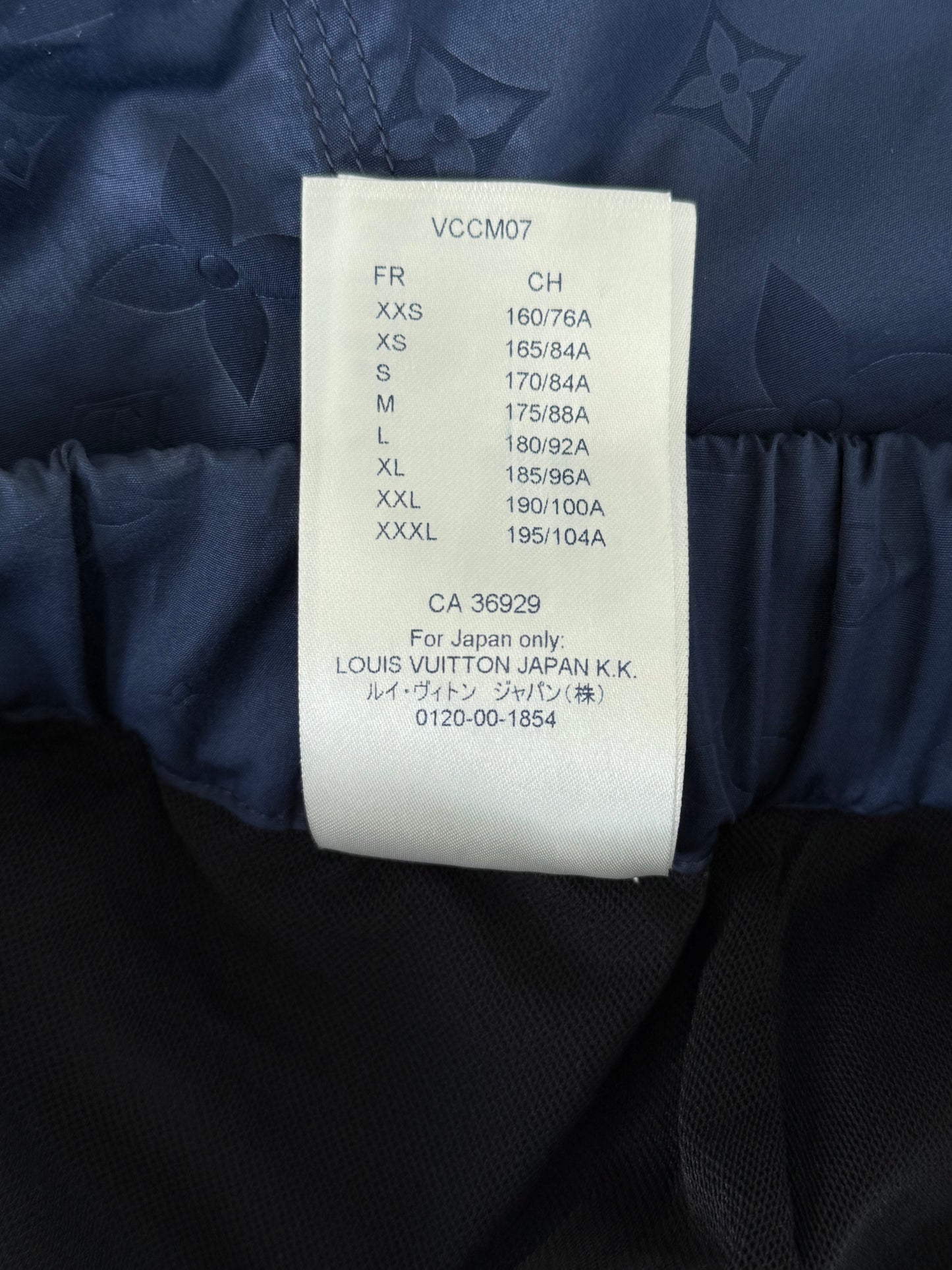 Louis Vuitton Navy Monogram Swim Shorts