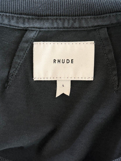 Rhude Black & White 4x4 Graphic Longsleeve T-Shirt