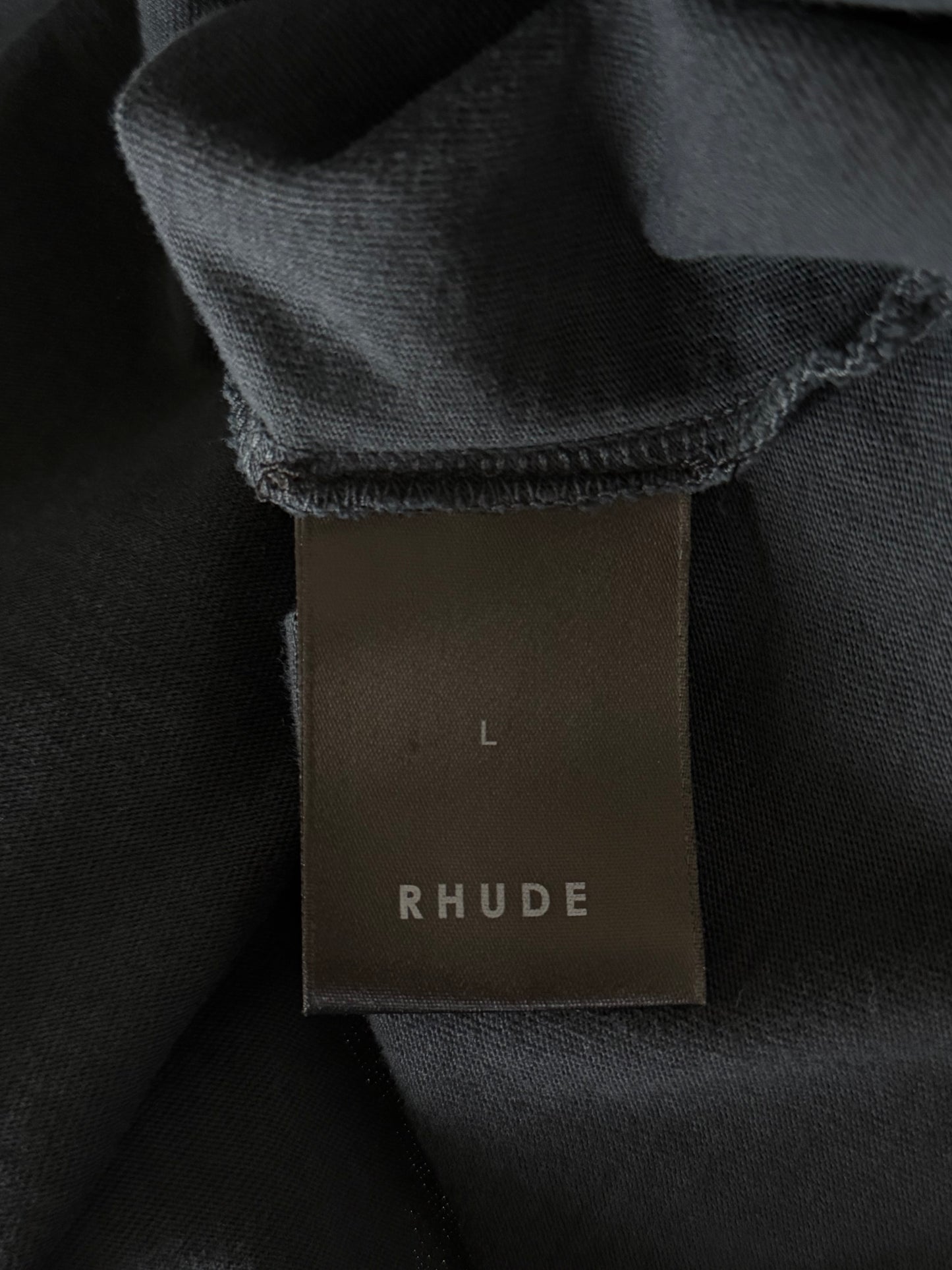 Rhude Black & White 4x4 Graphic Longsleeve T-Shirt