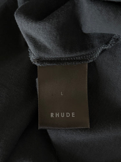 Rhude Black & White 4x4 Graphic Longsleeve T-Shirt