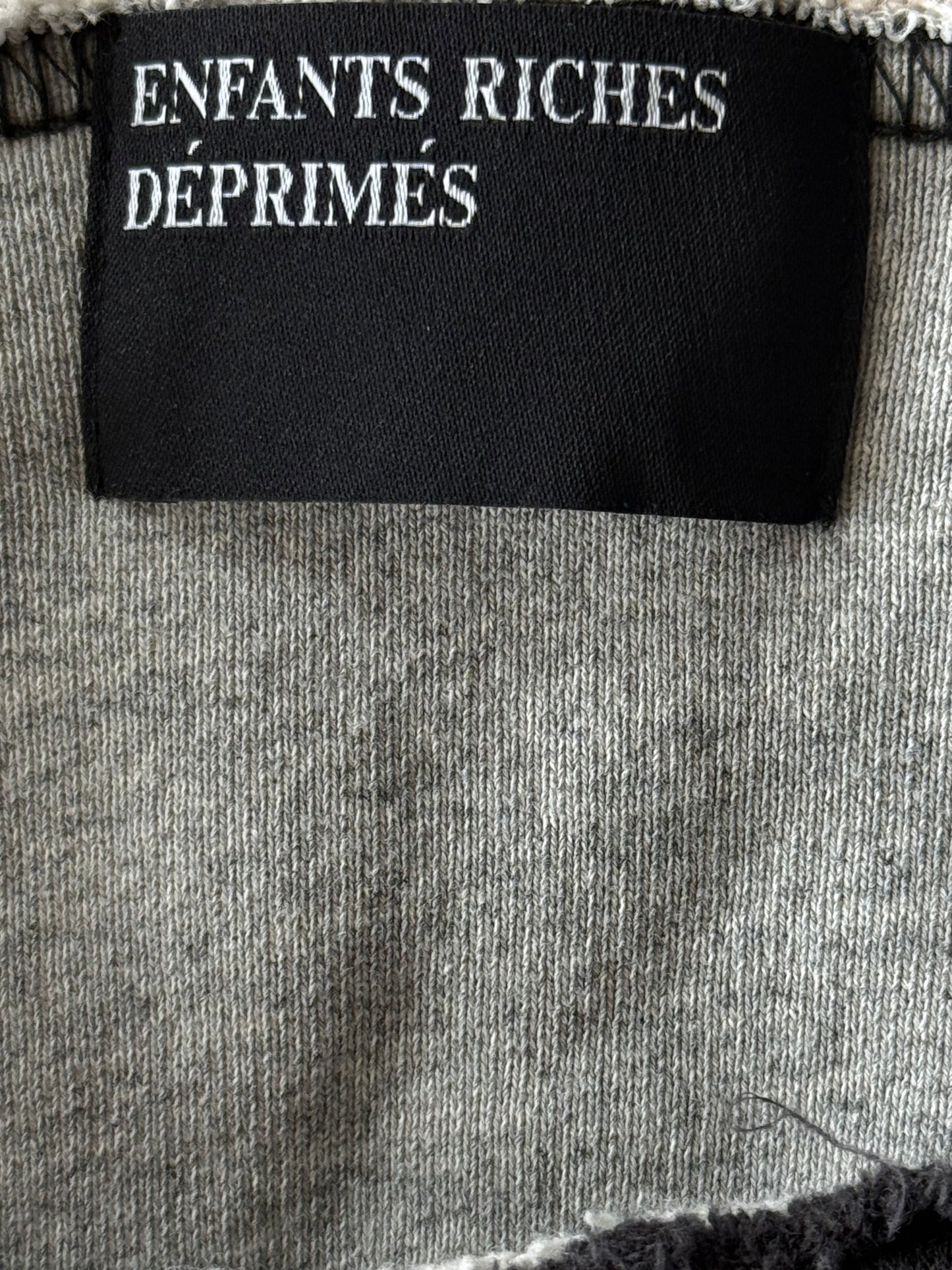Enfants Riches Deprimes Black & White Classic Logo Sweater