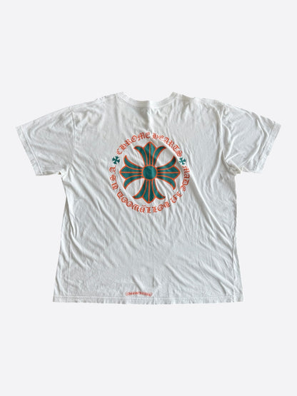 Chrome Hearts White Miami Exclusive Cross Logo T-Shirt