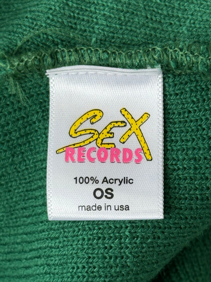 Matty Boy Anti Promo Green & Yellow Scream Patch Beanie