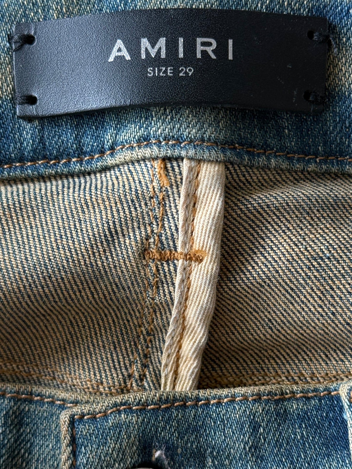 Amiri Light Indigo Stack Jeans