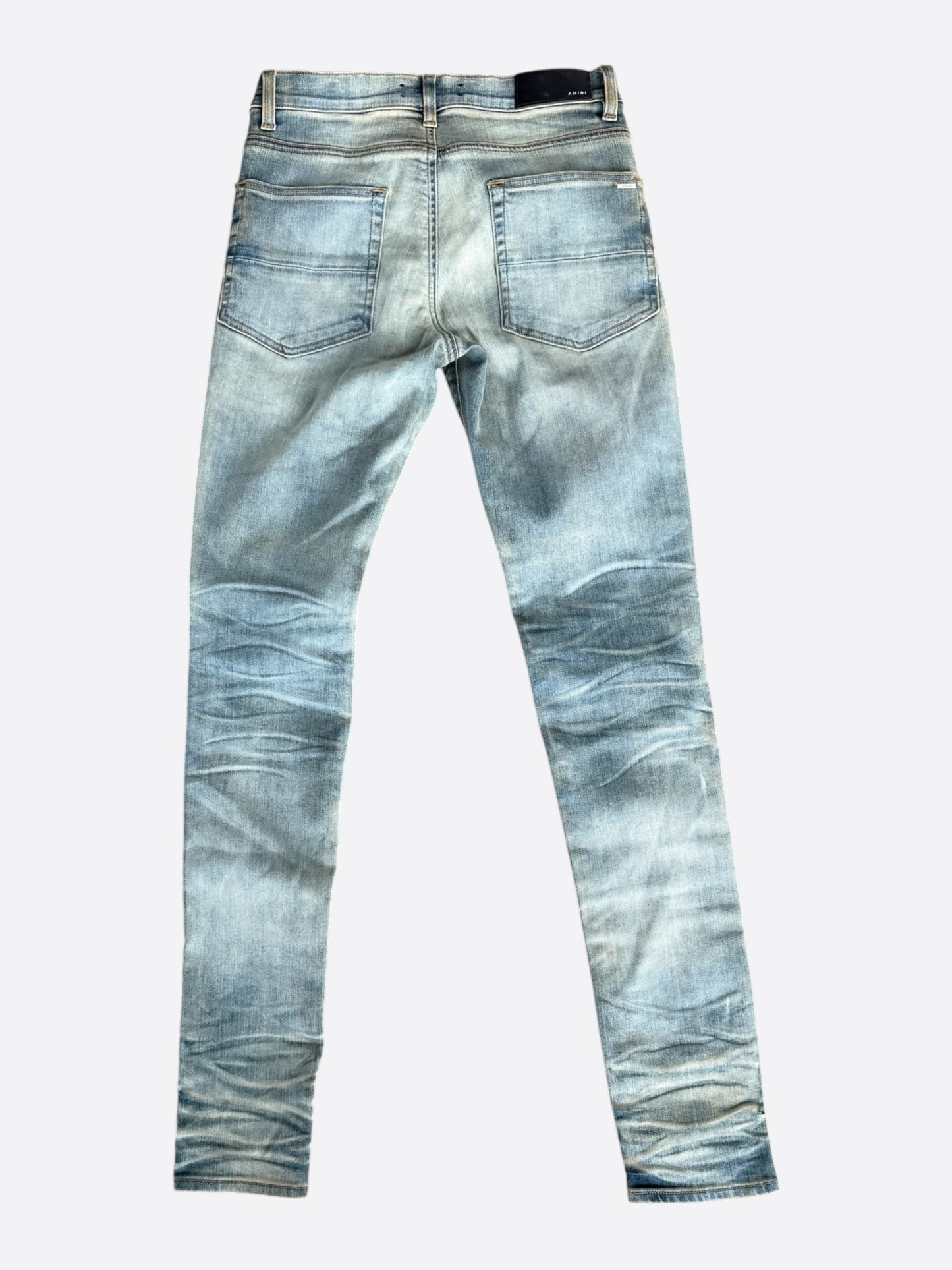 Amiri Light Indigo Stack Jeans