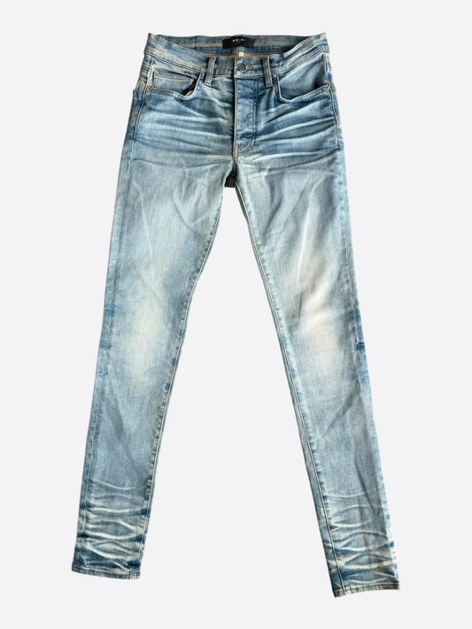 Amiri Light Indigo Stack Jeans