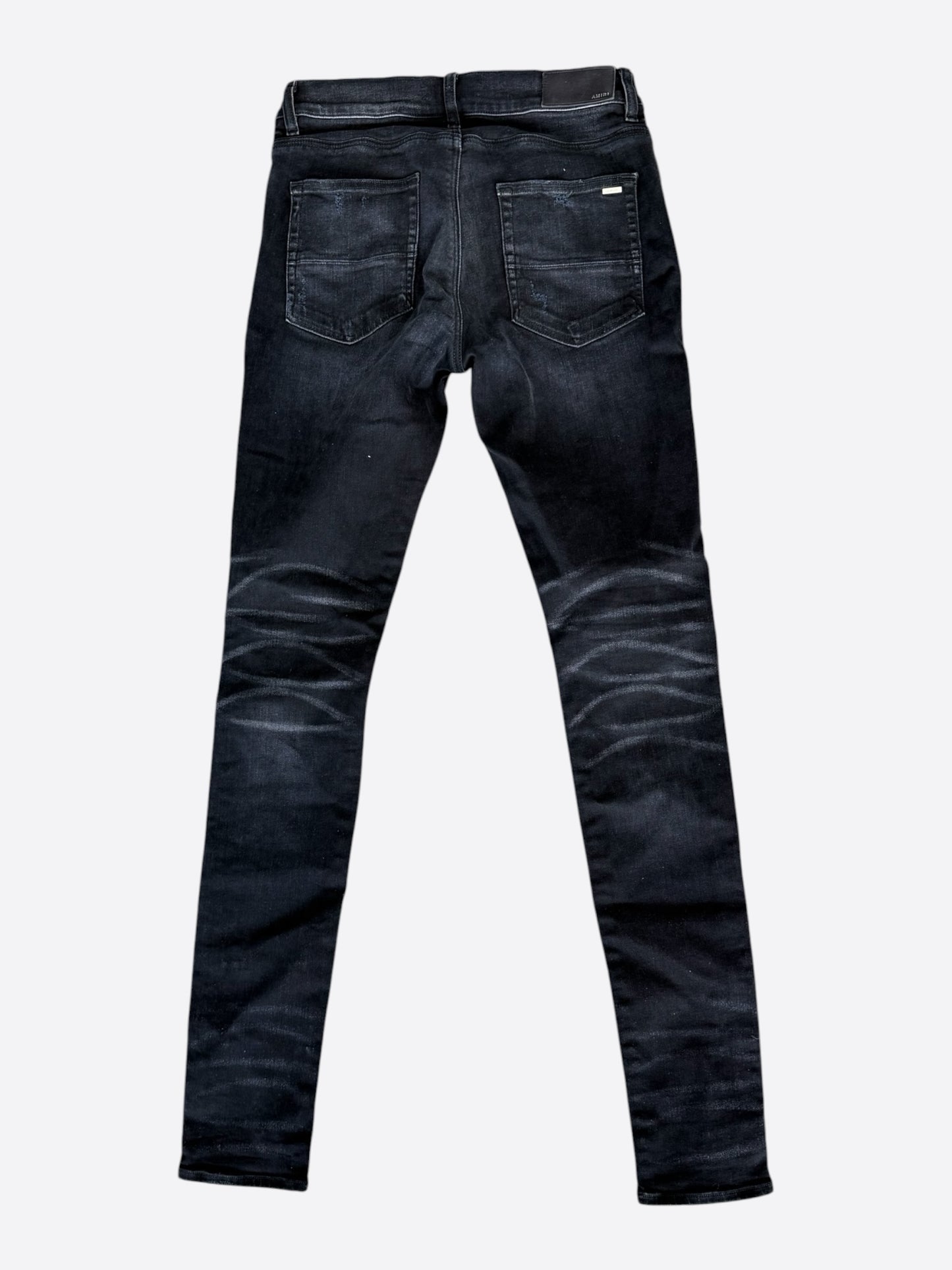 Amiri Black Marble Patch MX1 Jeans