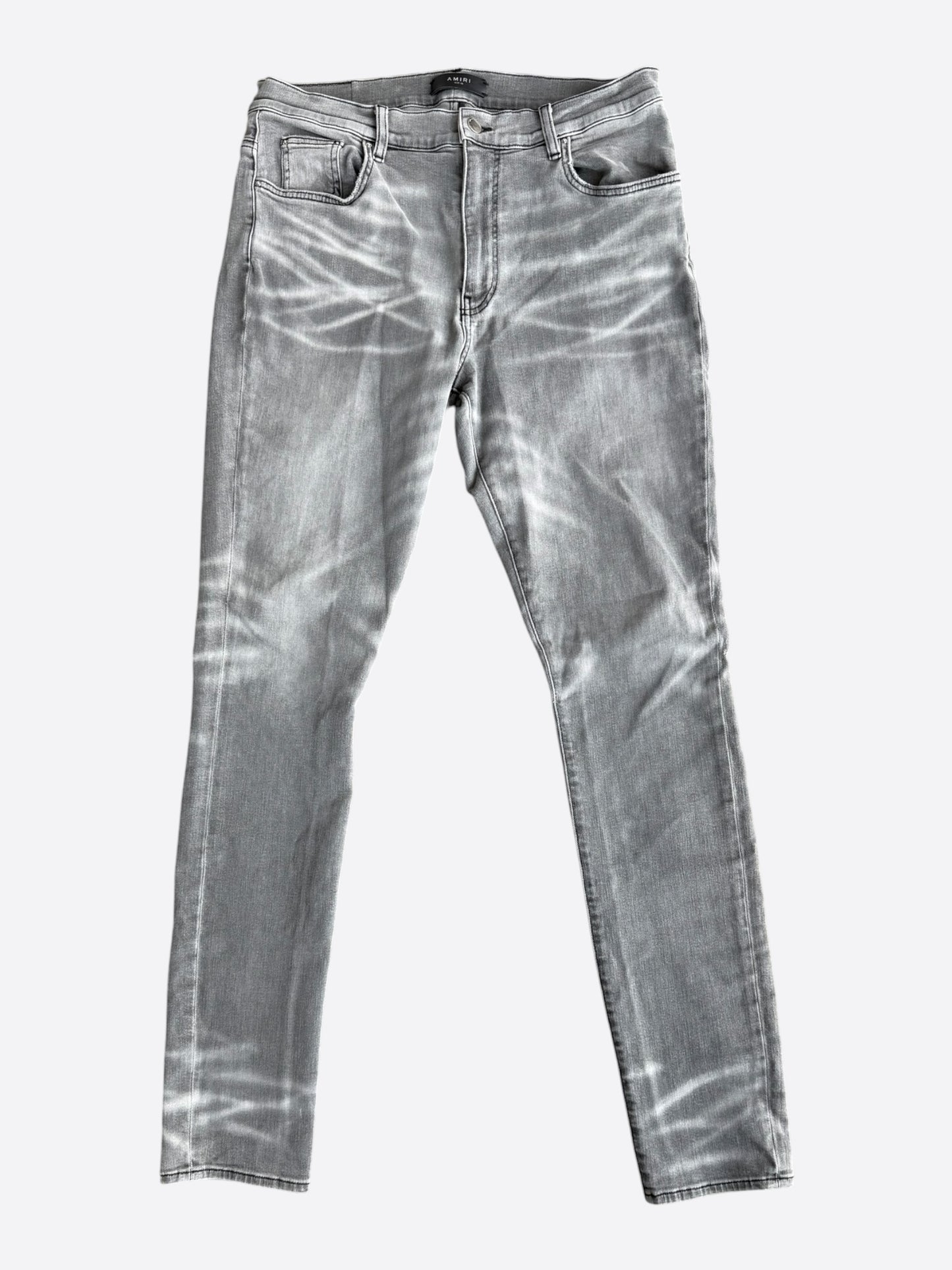 Amiri Grey Stack Jeans