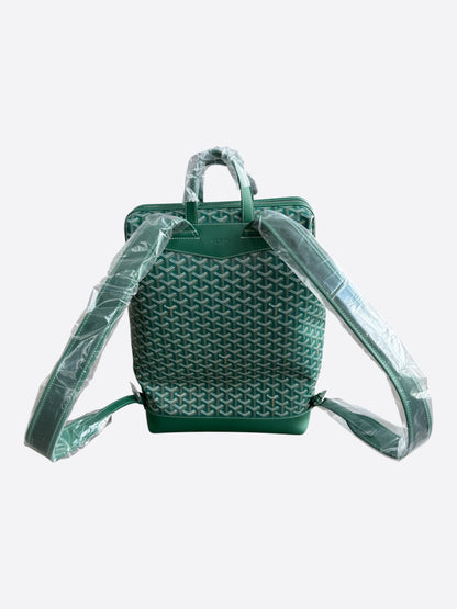 Goyard Green Cisalpin Backpack