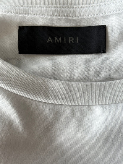Amiri White & Black Mini MA Bar Logo T-Shirt