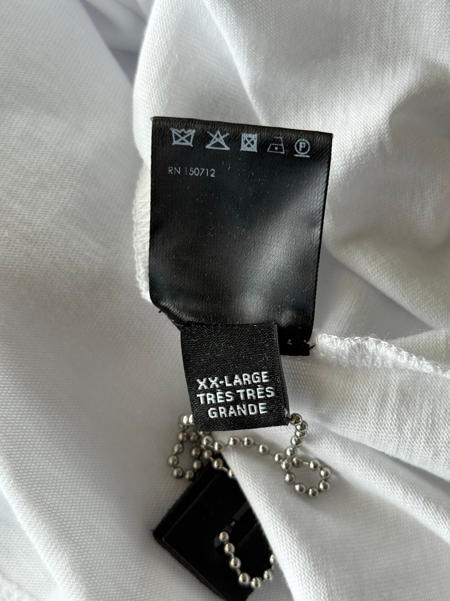 Amiri White & Black Mini MA Bar Logo T-Shirt