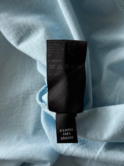Amiri Blue & White MA Core Logo T-Shirt