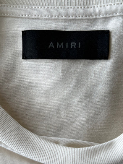 Amiri White Cheetah Graphic T-Shirt