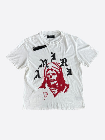 Amiri Wes Lang White & Red Solar Kings T-Shirt