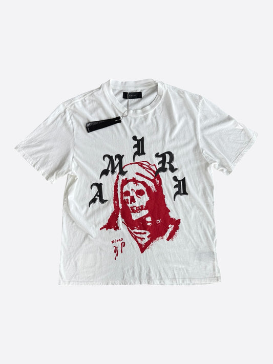 Amiri Wes Lang White & Red Solar Kings T-Shirt