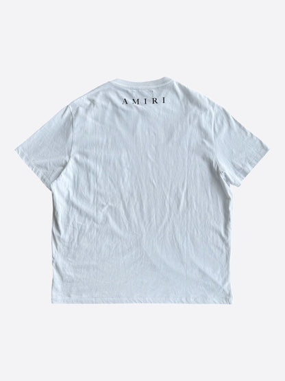 Amiri White & Black Mini MA Bar Logo T-Shirt