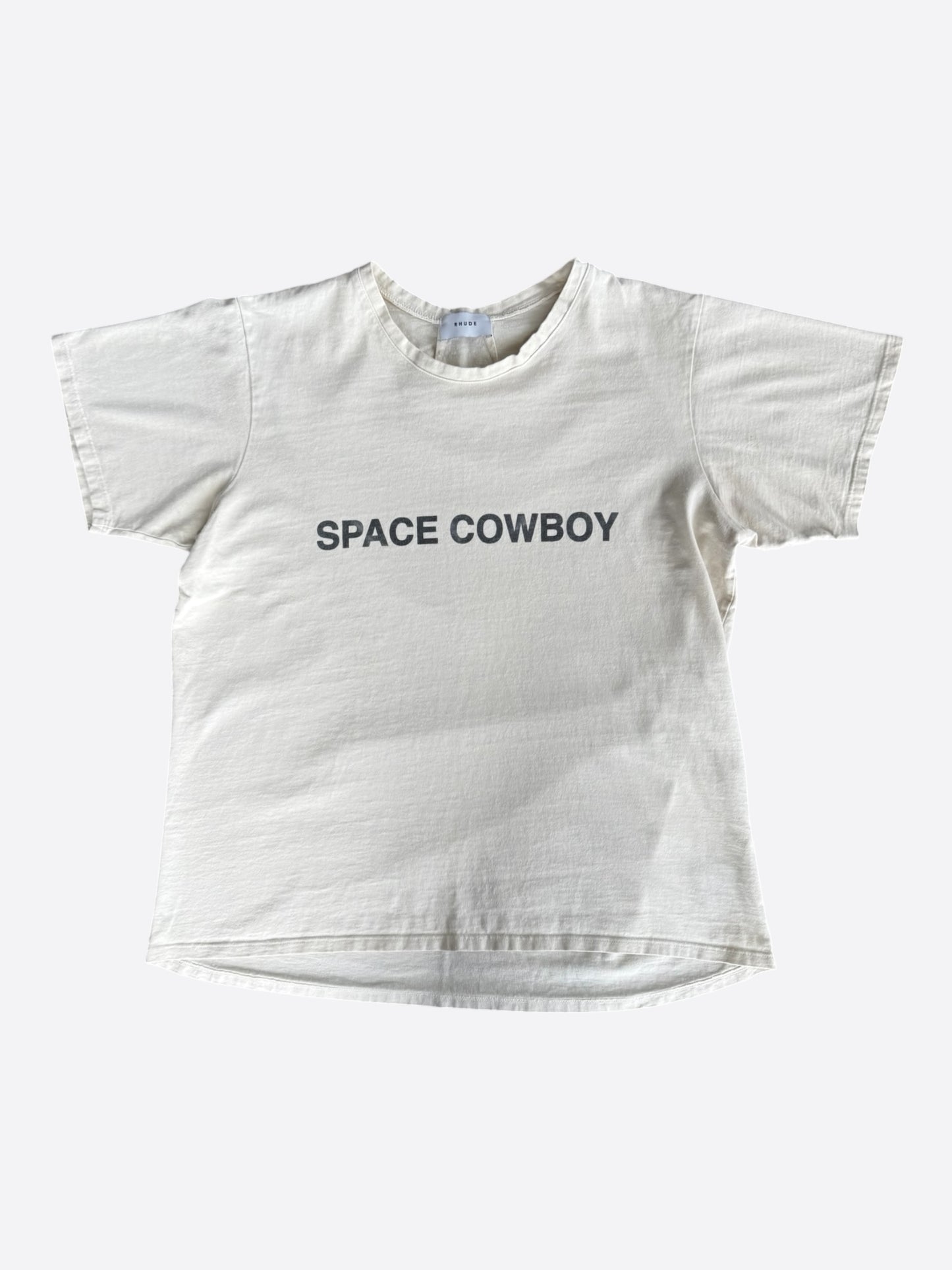 Rhude Beige & Black Space Cowboy T-Shirt