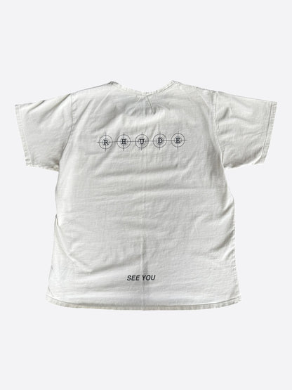 Rhude Beige & Black Space Cowboy T-Shirt