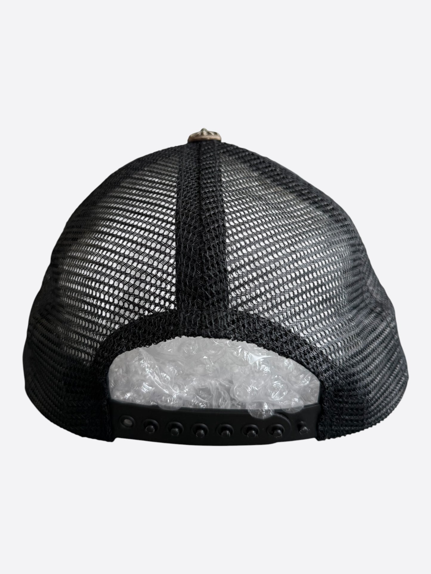 Chrome Hearts Black & White F**K Trucker Hat
