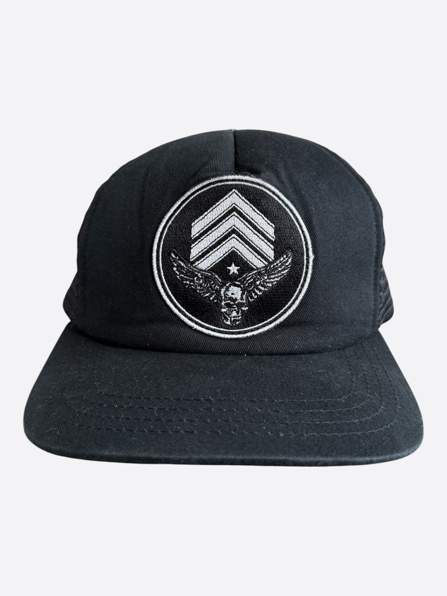 Chrome Hearts Black & White Foti Wings Hat