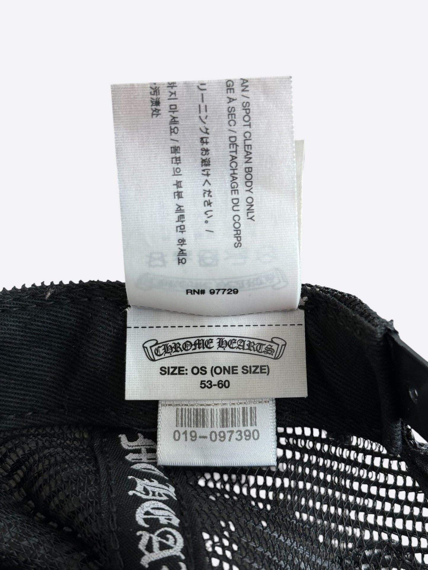 Chrome Hearts Black & White Foti Wings Hat