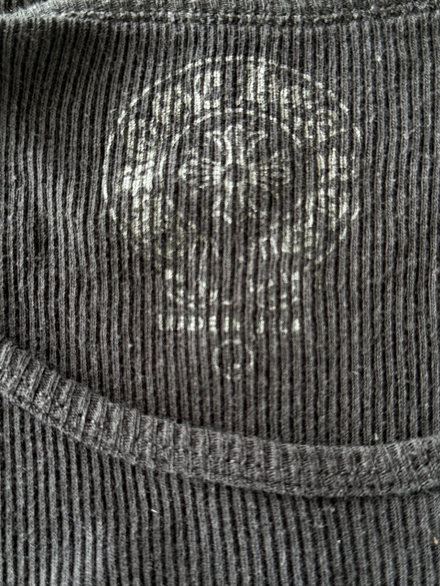 Chrome Hearts Black & White T-Bar Logo Tank Top