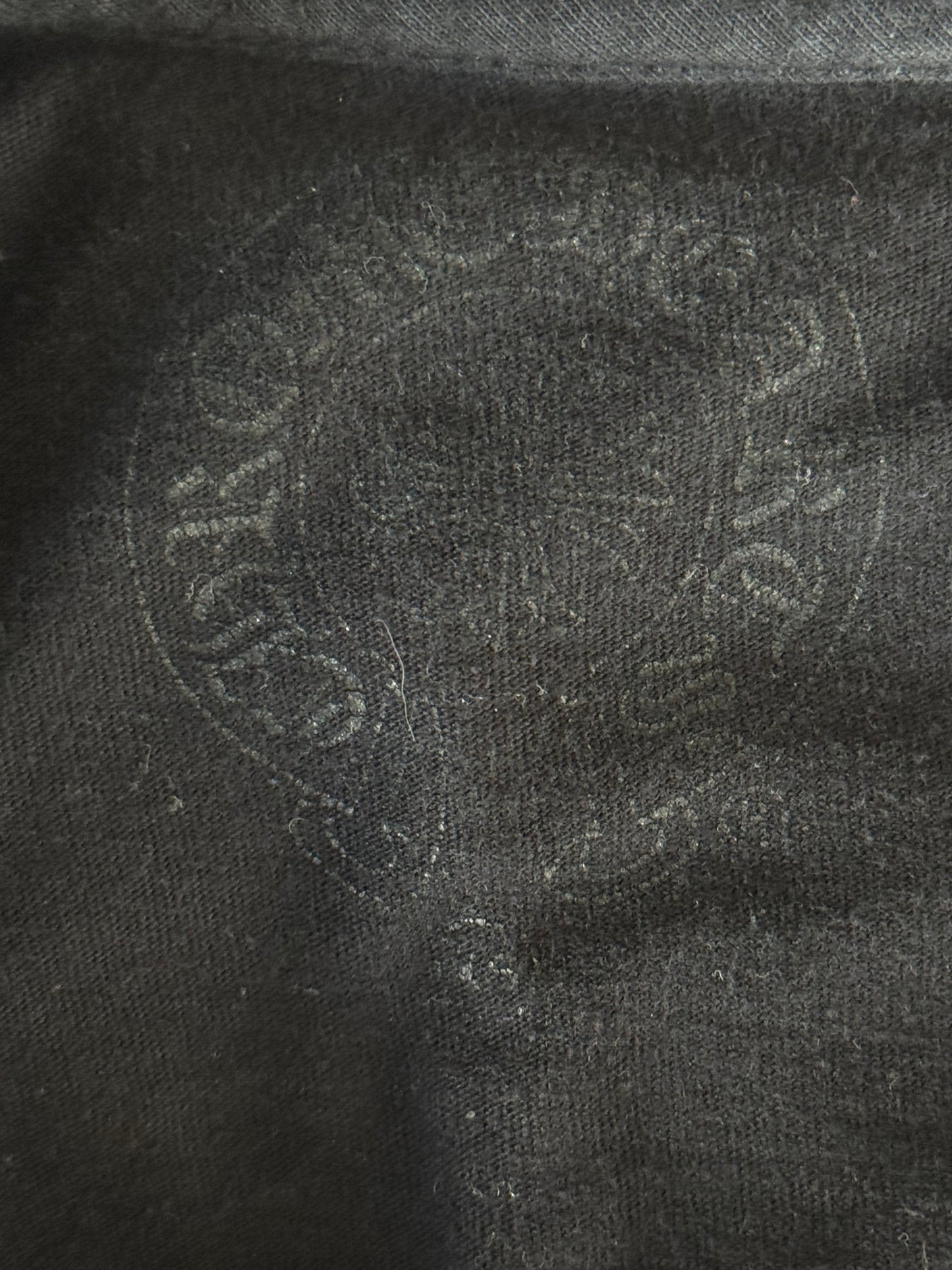 Chrome Hearts Black Sunset Gradient Horseshoe Longsleeve T-Shirt