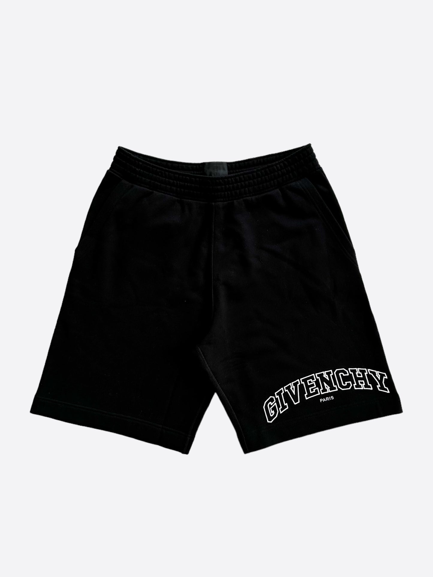 Givenchy Black & White Logo Sweatshorts