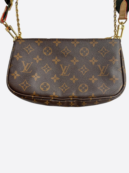 Louis Vuitton Khaki & Brown Monogram Multi Pochette