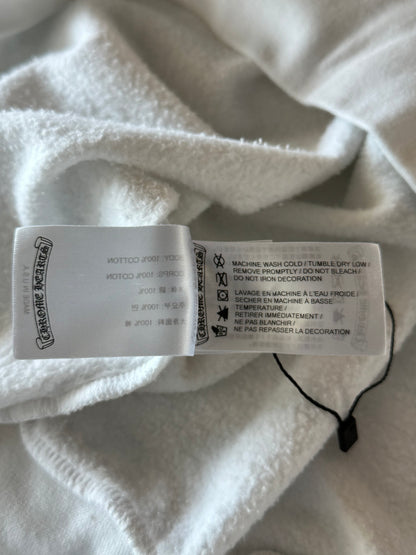 Chrome Hearts White & Black Horseshoe Logo Sweater