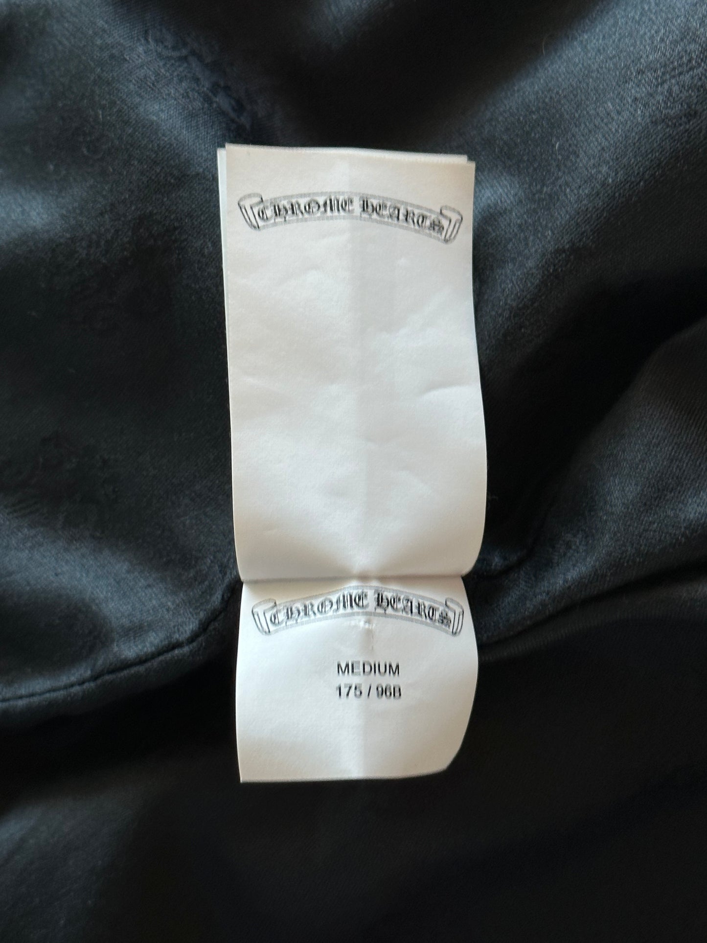 Chrome Hearts Black & Red Plaid Sherpa Jacket