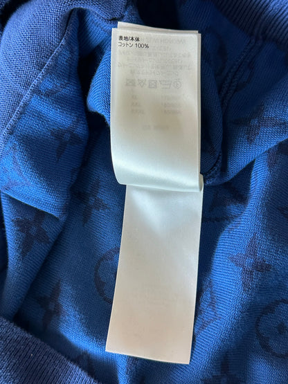 Louis Vuitton Yayoi Kusama Blue Monogram Cardigan